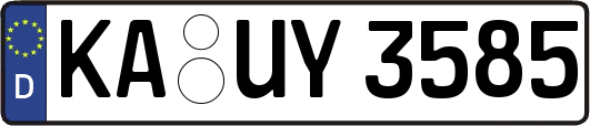 KA-UY3585