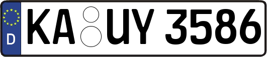 KA-UY3586