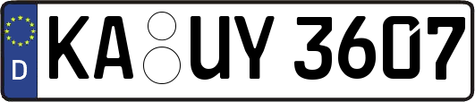KA-UY3607