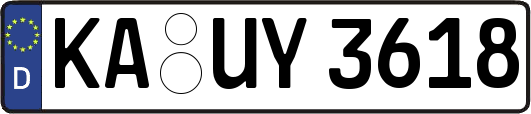 KA-UY3618