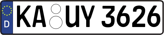 KA-UY3626