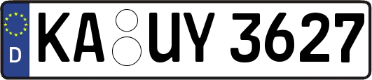 KA-UY3627