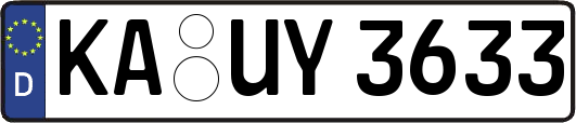 KA-UY3633