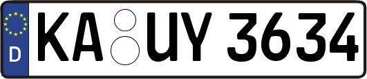 KA-UY3634