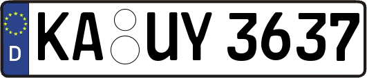 KA-UY3637