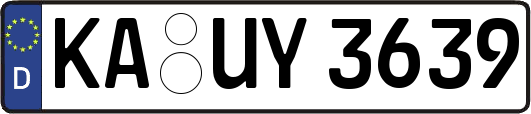 KA-UY3639