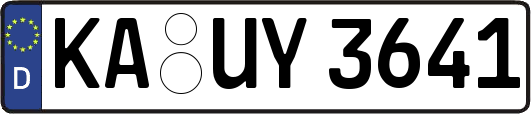 KA-UY3641