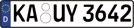 KA-UY3642