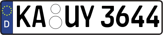 KA-UY3644