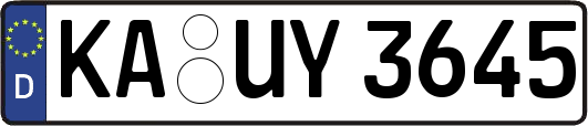 KA-UY3645