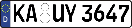 KA-UY3647