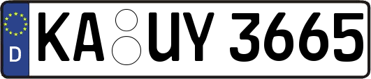 KA-UY3665