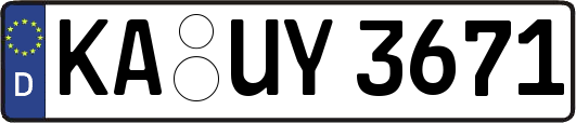 KA-UY3671