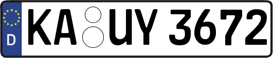 KA-UY3672