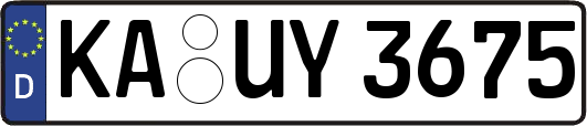KA-UY3675