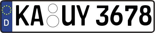 KA-UY3678