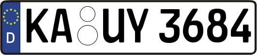 KA-UY3684
