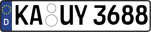 KA-UY3688