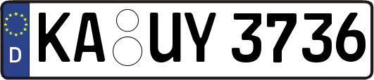KA-UY3736