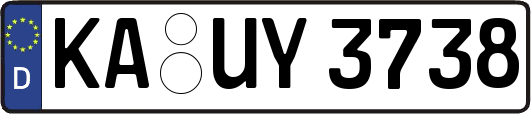 KA-UY3738