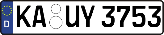 KA-UY3753