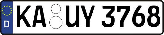 KA-UY3768