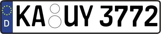 KA-UY3772