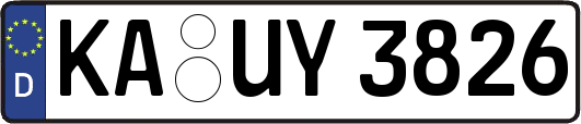 KA-UY3826