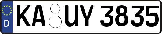 KA-UY3835