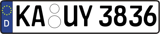 KA-UY3836