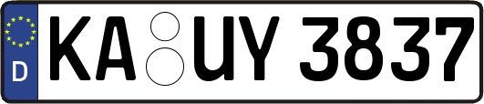 KA-UY3837