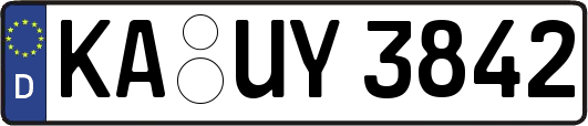 KA-UY3842
