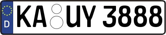 KA-UY3888