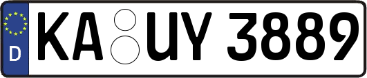KA-UY3889