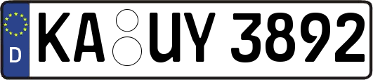 KA-UY3892