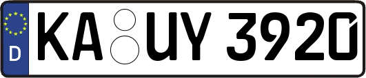 KA-UY3920