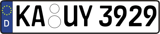 KA-UY3929