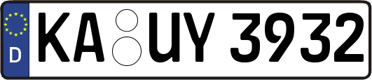 KA-UY3932