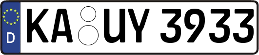 KA-UY3933