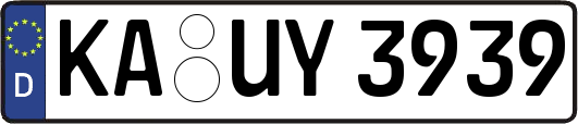 KA-UY3939