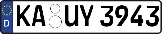 KA-UY3943