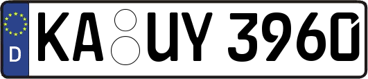 KA-UY3960