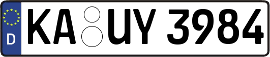 KA-UY3984