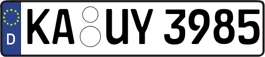 KA-UY3985