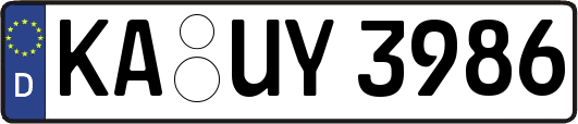 KA-UY3986