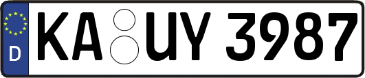 KA-UY3987