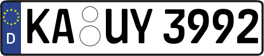 KA-UY3992