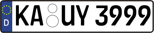 KA-UY3999