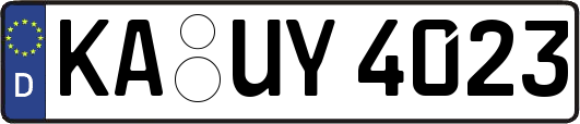 KA-UY4023
