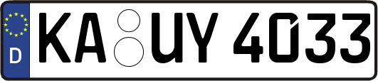 KA-UY4033